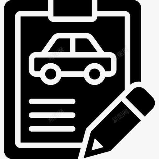 汽车修理运输5加油图标svg_新图网 https://ixintu.com 加油 汽车修理 运输5