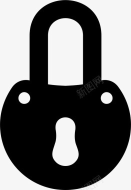 安全锁挂锁图标图标