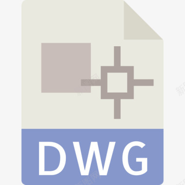 Dwg文件类型平面图标图标