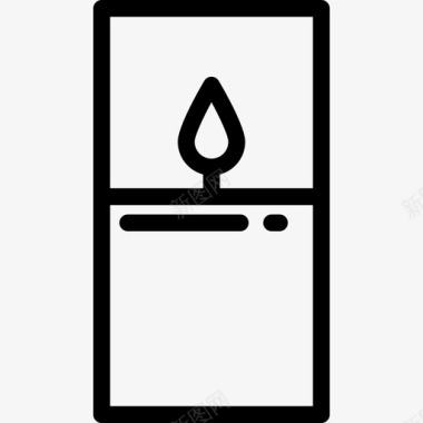 蜡烛墨西哥元素7线状图标图标