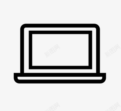 笔记本电脑台式机mac图标图标
