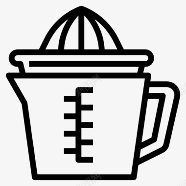 榨汁机饮料健康图标图标