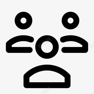 组概念群组图标图标