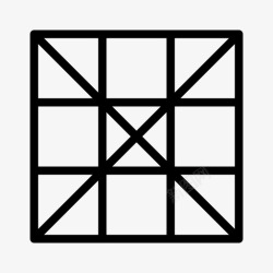 通用插图网格系统插图图标高清图片