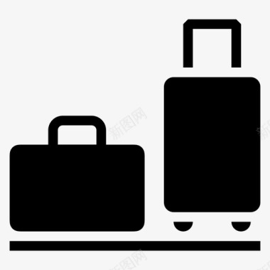 行李寄存包箱图标图标