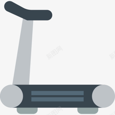 跑步机运动型平板图标图标
