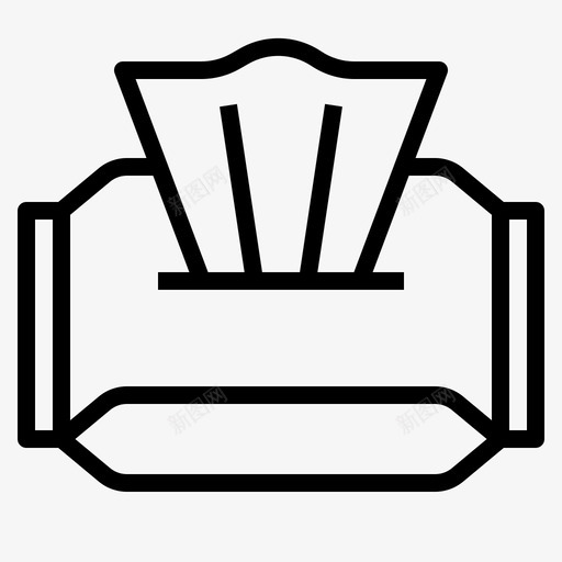 湿巾清洁管家图标svg_新图网 https://ixintu.com 清洁 湿巾 管家 纸巾