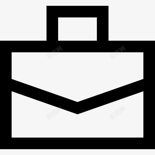 公文包业务要素2线性图标svg_新图网 https://ixintu.com 业务要素2 公文包 线性