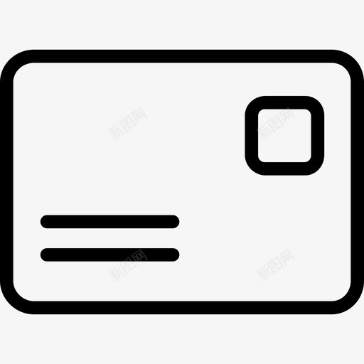身份证必需品直系的图标svg_新图网 https://ixintu.com 必需品 直系的 身份证