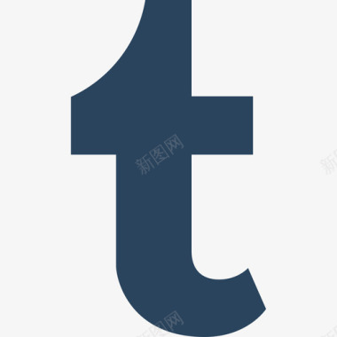 Tumblr社交媒体徽标2扁平图标图标