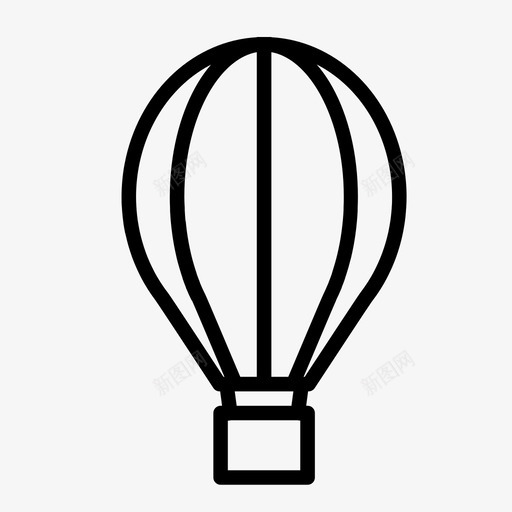热气球旅行世界旅游图标svg_新图网 https://ixintu.com 世界旅游 旅行 热气球