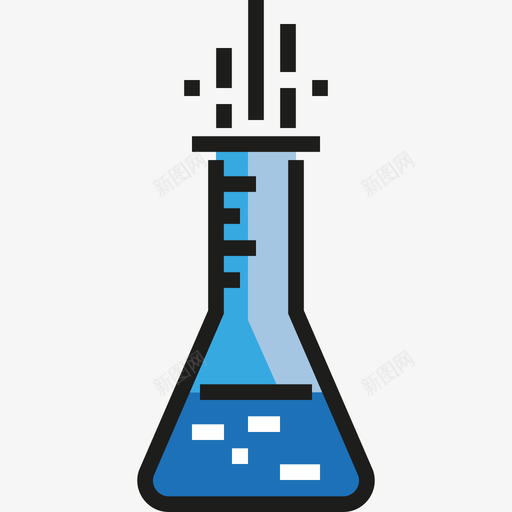 化学教育17线性颜色图标svg_新图网 https://ixintu.com 化学 教育17 线性颜色