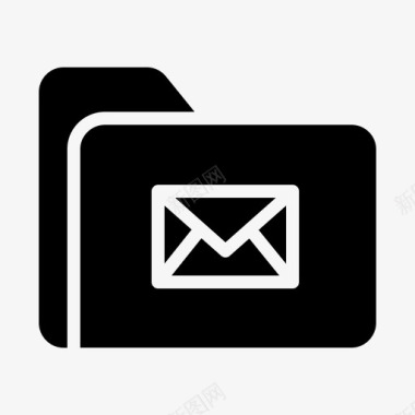 电子邮件文件夹文档文件图标图标