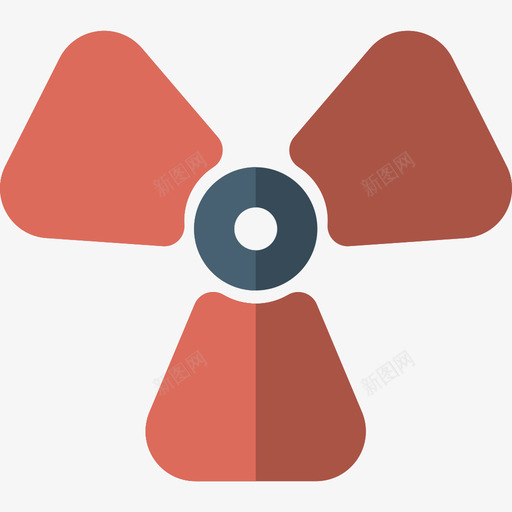 辐射科学研究5平坦图标svg_新图网 https://ixintu.com 平坦 科学研究5 辐射