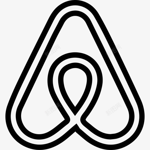 Airbnb品牌系列线性图标svg_新图网 https://ixintu.com Airbnb 品牌系列 线性