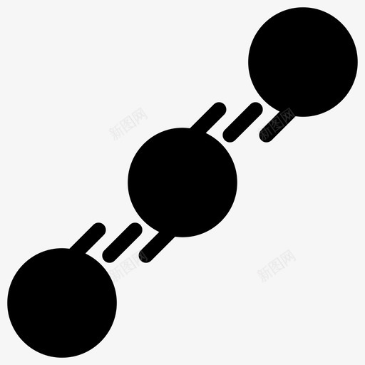 链区块链债券图标svg_新图网 https://ixintu.com 债券 区块链 效用图示符 链 链接