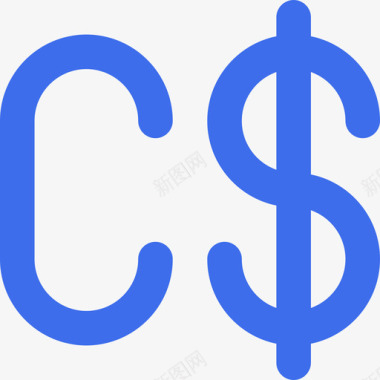 加元货币单位图标图标