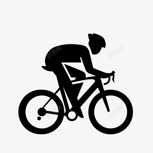 公路自行车通勤骑自行车图标svg_新图网 https://ixintu.com 公路自行车 通勤 骑你的自行车 骑自行车