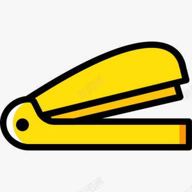 订书机教育6黄色图标图标