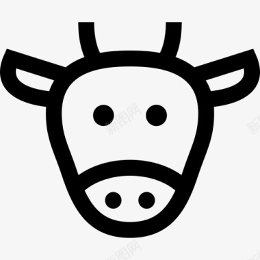 牛动物8直系图标图标