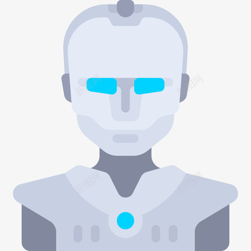 机器人未来技术平板图标svg_新图网 https://ixintu.com 平板 未来技术 机器人