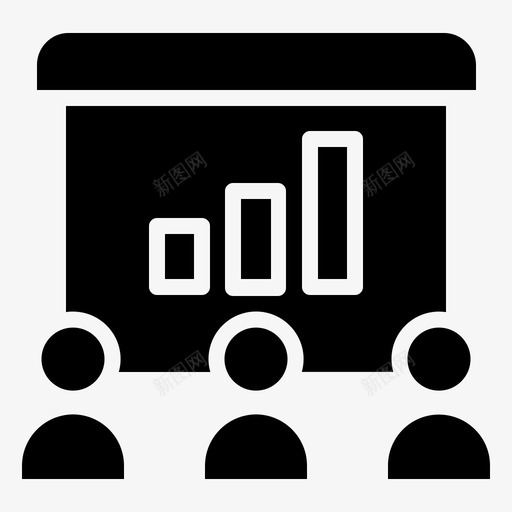 分析图表会议图标svg_新图网 https://ixintu.com 会议 分析 图表 演示