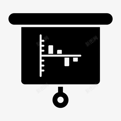 图表条形图office图标svg_新图网 https://ixintu.com office 图表 图表字形 条形图 演示文稿