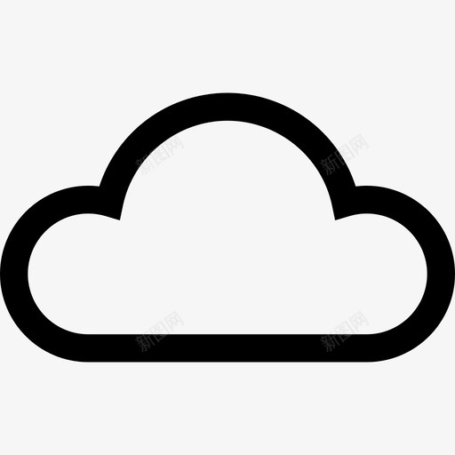 云计算Web3线性图标svg_新图网 https://ixintu.com Web3 云计算 线性