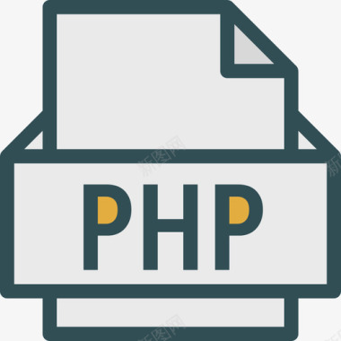 Php格式2线性颜色图标图标