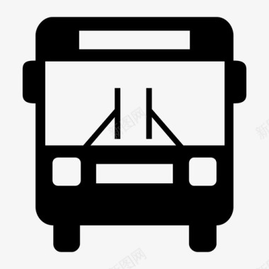 公共汽车城市巴士驾驶图标图标