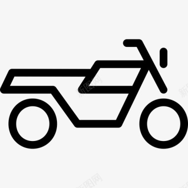 摩托车运输收集2直线图标图标