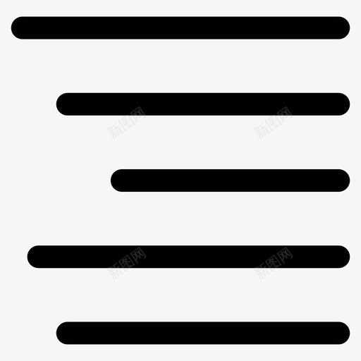 右对齐文本uiux图标svg_新图网 https://ixintu.com UUX大纲 ui ux 右对齐文本