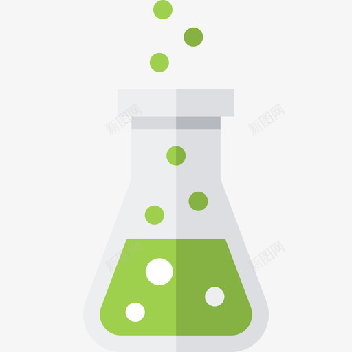 烧瓶实验室元件扁平图标svg_新图网 https://ixintu.com 实验室元件 扁平 烧瓶