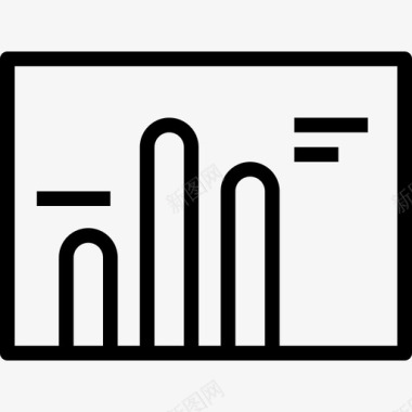 分析接口集线性图标图标