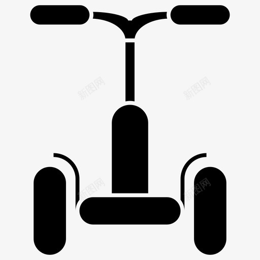 滑板车自行车电动滑板车图标svg_新图网 https://ixintu.com 滑板车 电动滑板车 电子符号图标 自行车