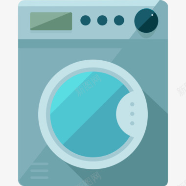 洗衣机家用电器3台平板图标图标