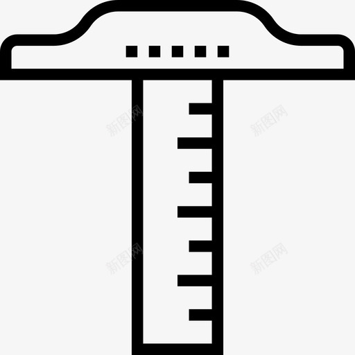 直尺图案8直线图标svg_新图网 https://ixintu.com 图案8 直尺 直线