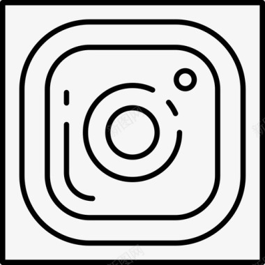 Instagram社交媒体社交媒体概述图标图标