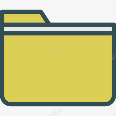 文件夹格式2线性颜色图标图标