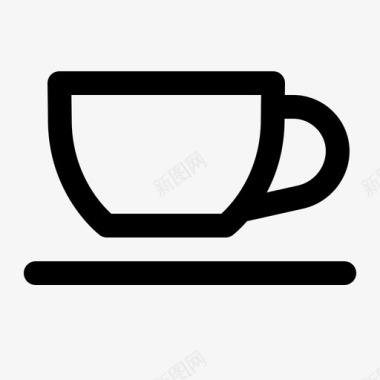 茶杯子饮料图标图标