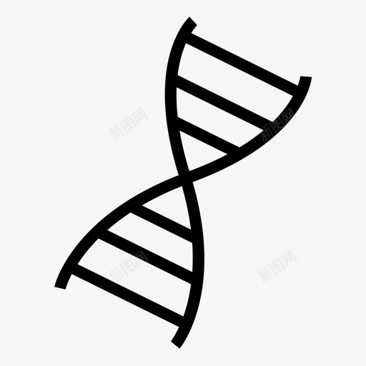 dna生物学螺旋图标svg_新图网 https://ixintu.com dna 生物学 科学 第二学校 螺旋