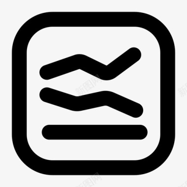 热用户数据分析图标
