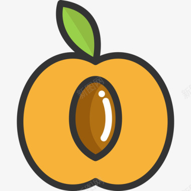 桃食物线颜色线颜色图标图标
