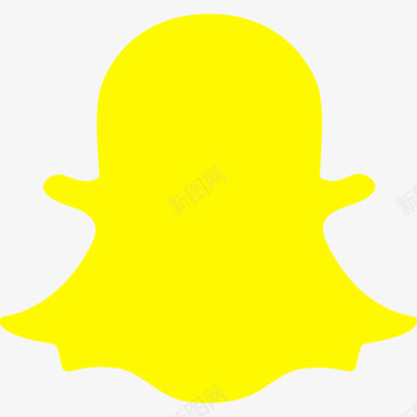 Snapchat社交媒体2扁平图标图标