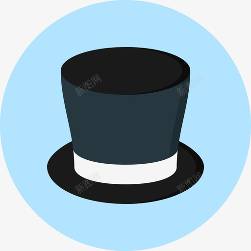 顶帽时髦平顶图标svg_新图网 https://ixintu.com 平顶 时髦 顶帽