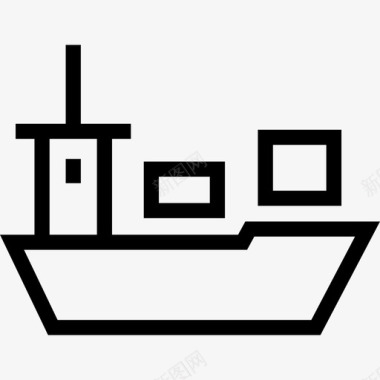 船舶物流配送2直达图标图标