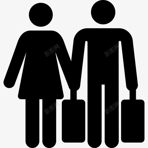 假日假日人体象形图填充图标svg_新图网 https://ixintu.com 假日 假日人体象形图 填充