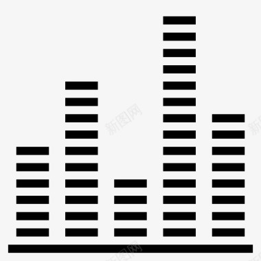 均衡器混音器音乐图标图标