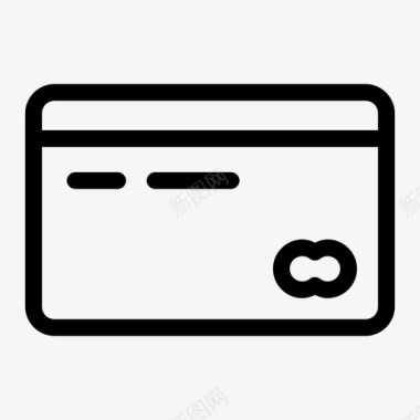 信用卡信用卡支付电子商务2媒介图标图标