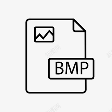 bmp文件文档文件扩展名图标图标